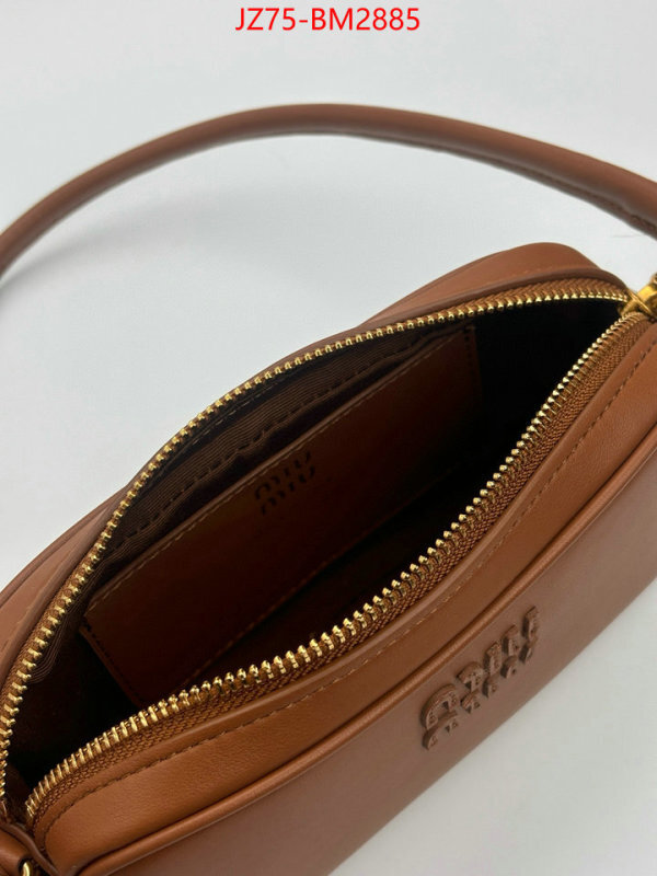 Miu Miu Bags(4A)-Handbag- replica every designer ID: BM2885 $: 75USD,