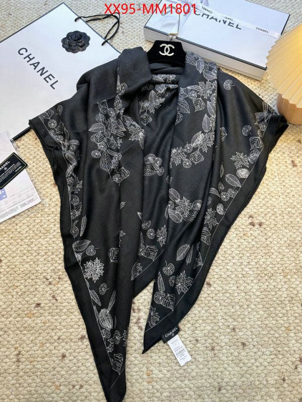 Scarf-Chanel 2024 perfect replica designer ID: MM1801 $: 95USD