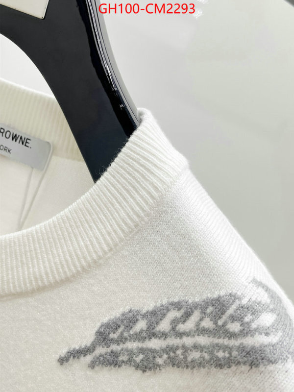Clothing-Thom Browne 7 star quality designer replica ID: CM2293 $: 100USD