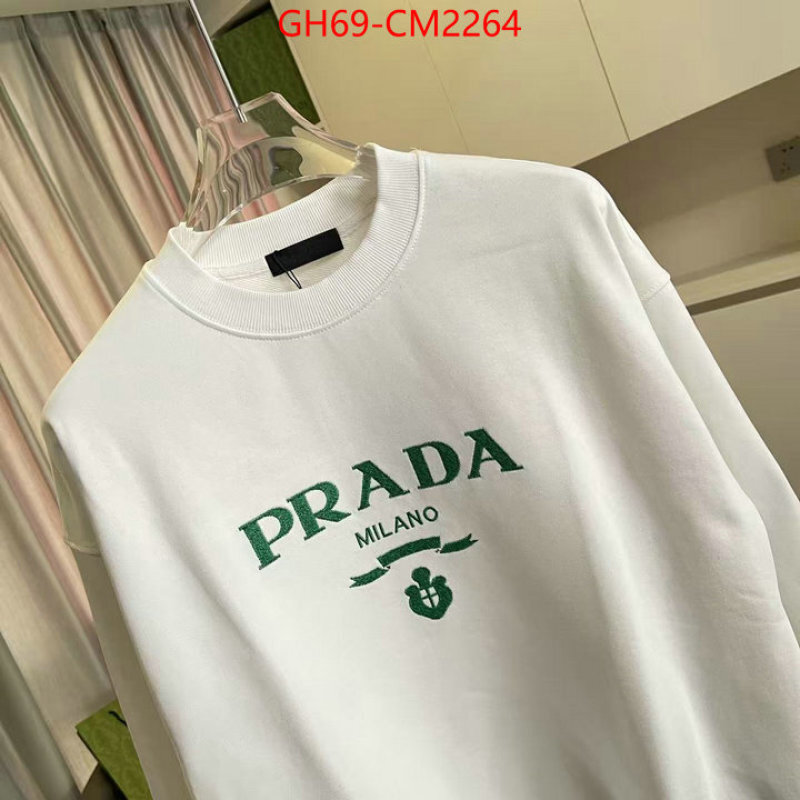 Clothing-Prada best quality fake ID: CM2264 $: 69USD