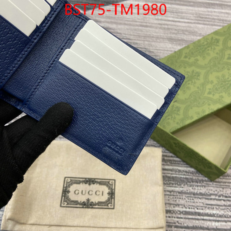 Gucci Bags(TOP)-Wallet- wholesale imitation designer replicas ID: TM1980 $: 75USD,