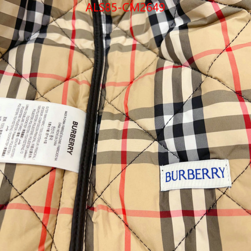 Kids clothing-Burberry knockoff ID: CM2649 $: 85USD