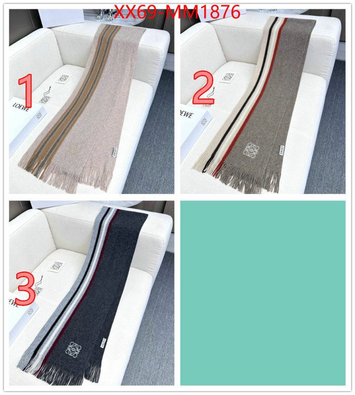 Scarf-Loewe wholesale designer shop ID: MM1876 $: 69USD