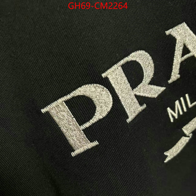 Clothing-Prada best quality fake ID: CM2264 $: 69USD