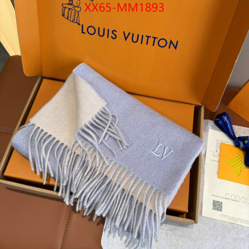 Scarf-LV top quality fake ID: MM1893 $: 65USD