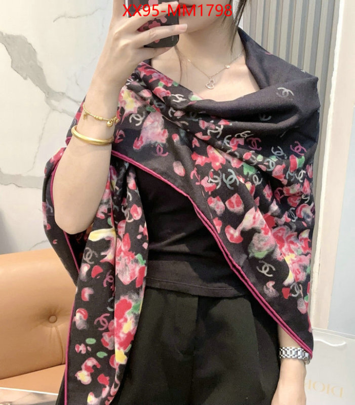 Scarf-Chanel luxury fashion replica designers ID: MM1798 $: 95USD