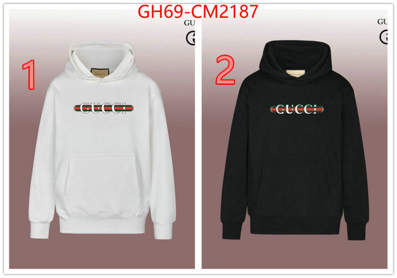 Clothing-Gucci designer 1:1 replica ID: CM2187 $: 69USD