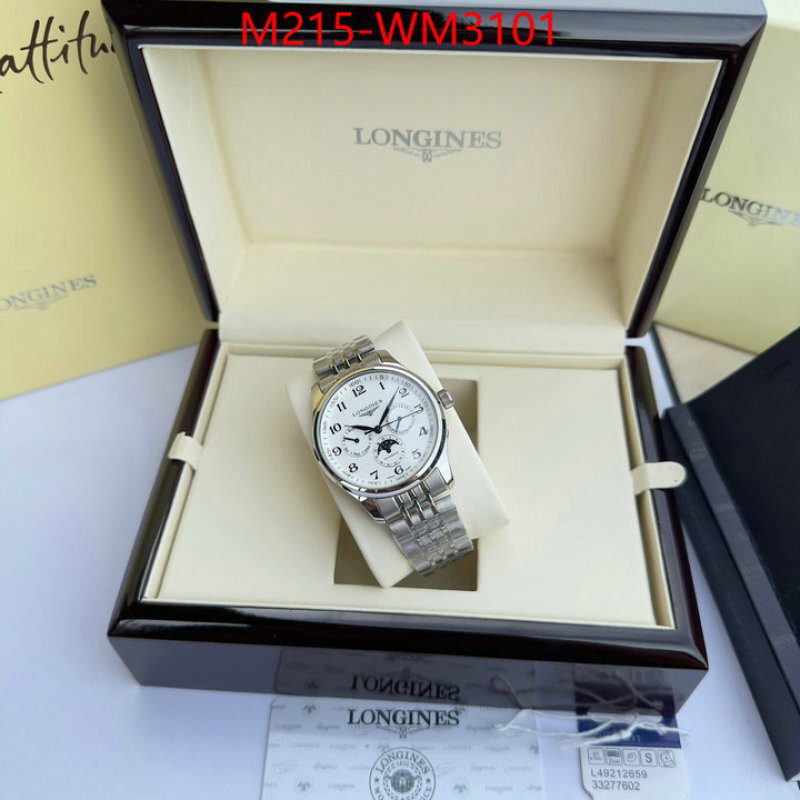 Watch(TOP)-Longines buy online ID: WM3101 $: 215USD-shoes yupoo Watch(TOP)-Longines buy online ID: WM3101 $: 215USD