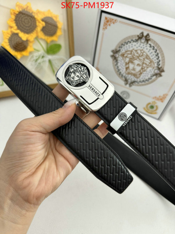 Belts-Versace can you buy knockoff ID: PM1937 $: 75USD