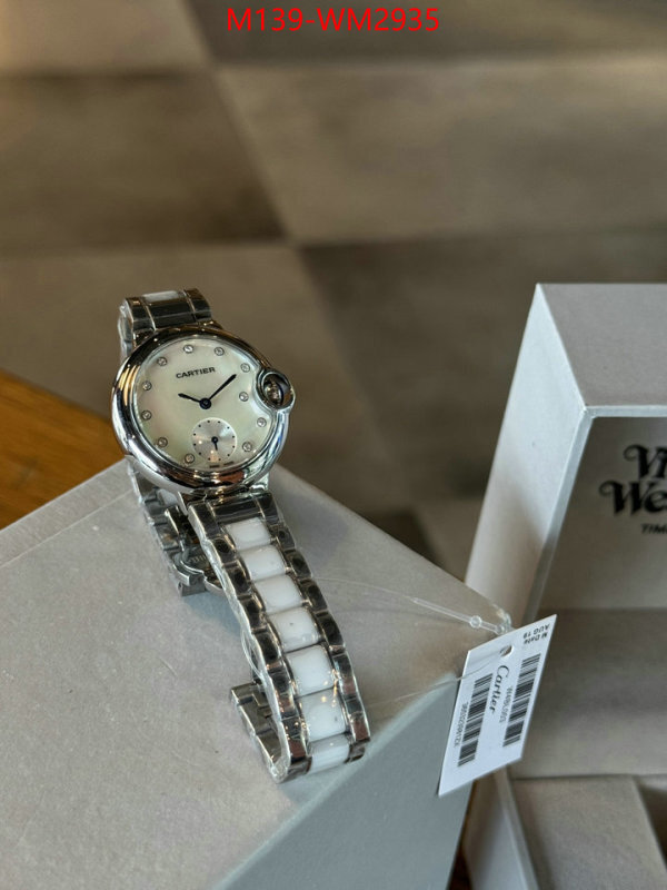 Watch(4A)-Cartier online shop ID: WM2935 $: 139USD-shoes yupoo Watch(4A)-Cartier online shop ID: WM2935 $: 139USD