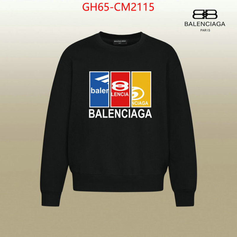 Clothing-Balenciaga 2024 luxury replicas ID: CM2115 $: 65USD