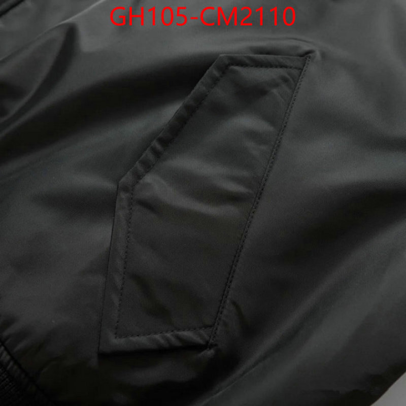 Clothing-Balenciaga 1:1 replica wholesale ID: CM2110 $: 105USD