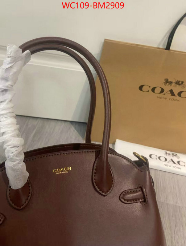 Coach Bags(4A)-Handbag- at cheap price ID: BM2909 $: 109USD,
