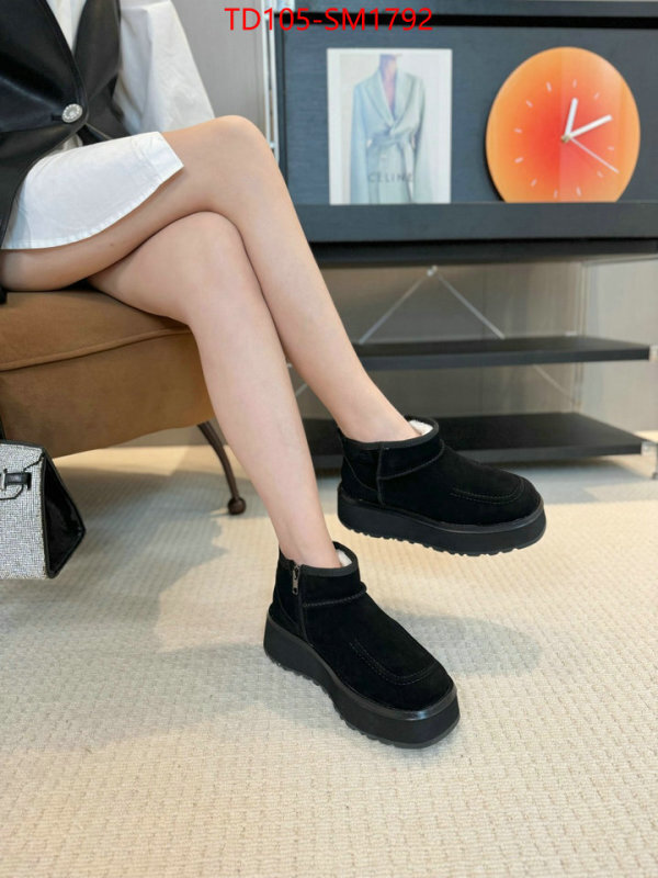 Women Shoes-UGG designer 1:1 replica ID: SM1792 $: 105USD