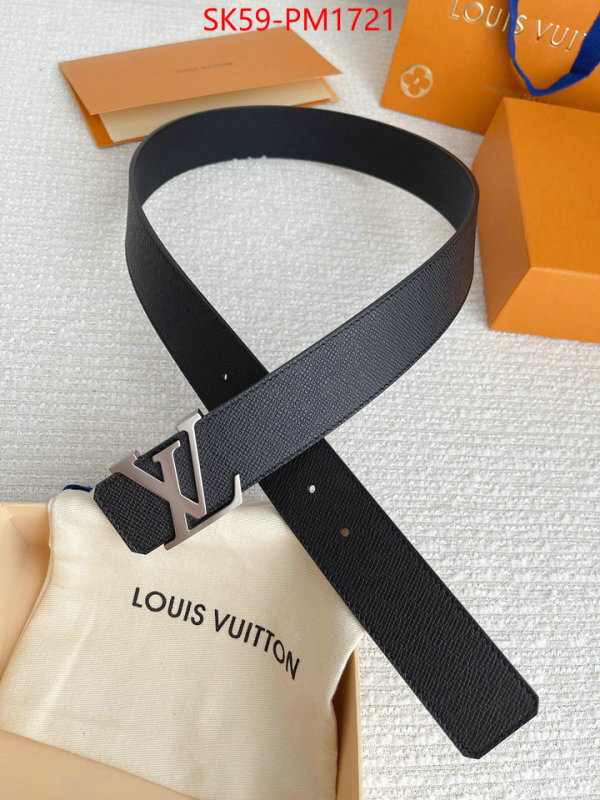 Belts-LV top quality fake ID: PM1721 $: 59USD