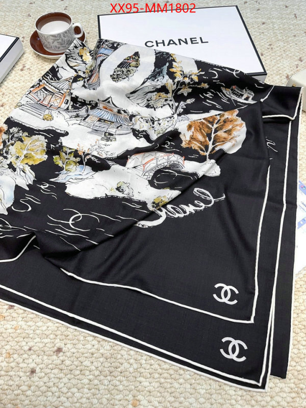 Scarf-Chanel sellers online ID: MM1802 $: 95USD