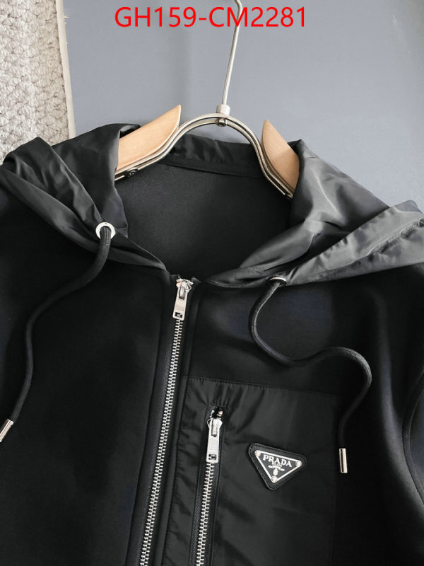 Clothing-Prada is it illegal to buy dupe ID: CM2281 $: 159USD