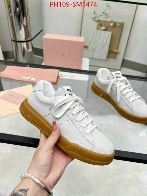 Women Shoes-Miu Miu mirror quality ID: SM1474 $: 109USD