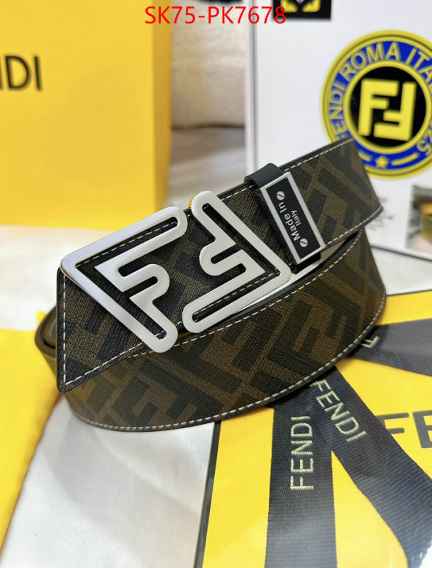 Belts-Fendi shop cheap high quality 1:1 replica ID: PK7678 $: 75USD