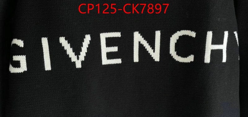 Clothing-Givenchy the best designer ID: CK7897 $: 125USD