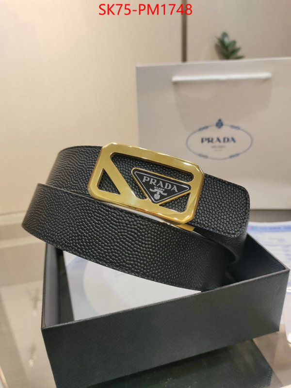 Belts-Prada shop ID: PM1748 $: 75USD
