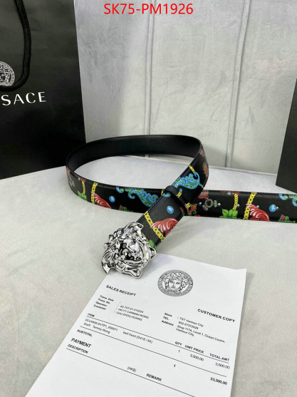 Belts-Versace high quality perfect ID: PM1926 $: 75USD