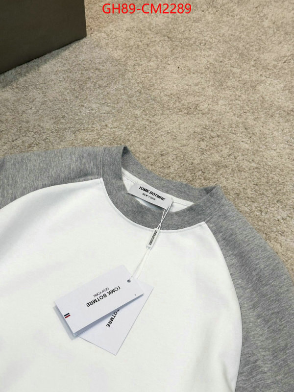 Clothing-Thom Browne 2024 perfect replica designer ID: CM2289 $: 89USD