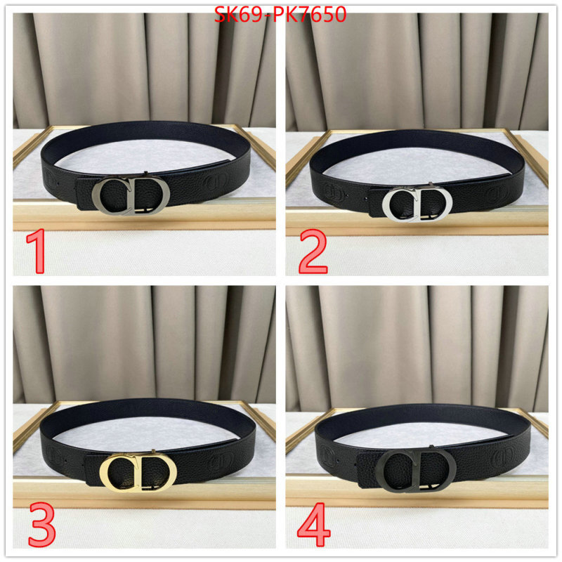Belts-Dior from china ID: PK7650 $: 69USD