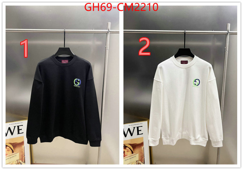 Clothing-Gucci designer fake ID: CM2210 $: 69USD