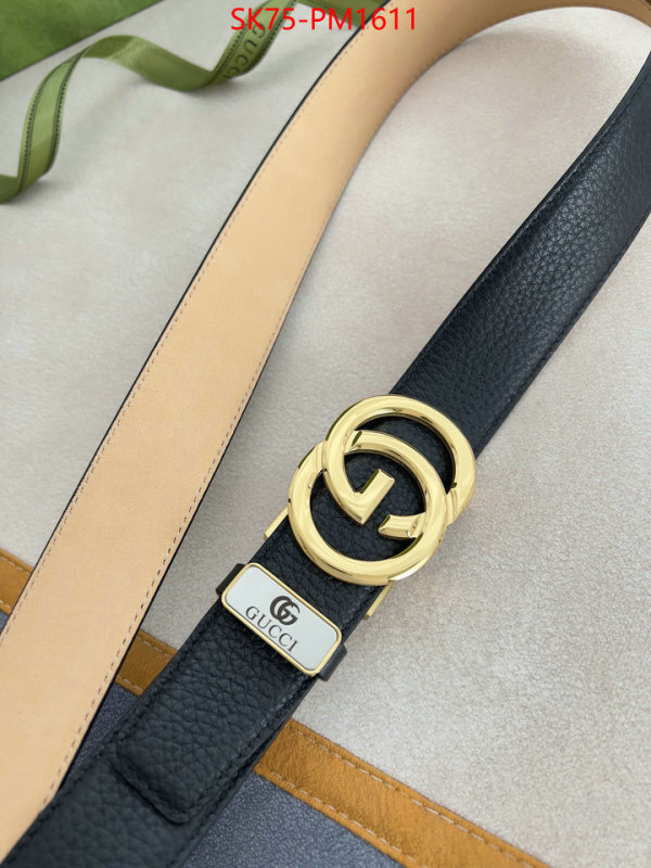 Belts-Gucci fashion ID: PM1611 $: 75USD