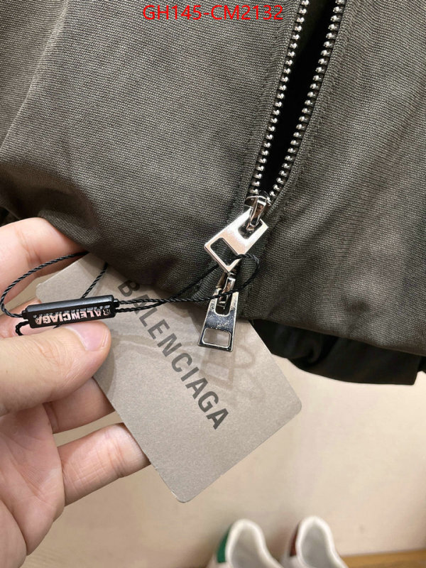 Clothing-Balenciaga the highest quality fake ID: CM2132 $: 145USD