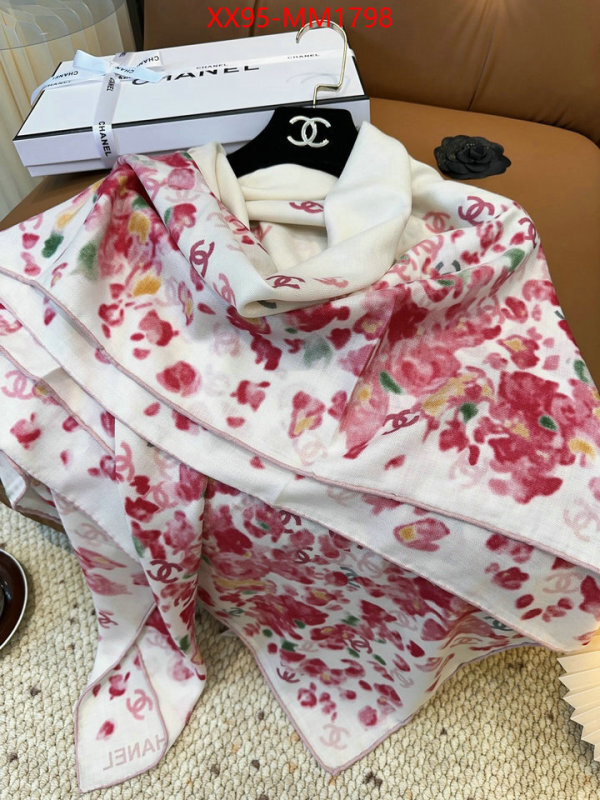 Scarf-Chanel luxury fashion replica designers ID: MM1798 $: 95USD