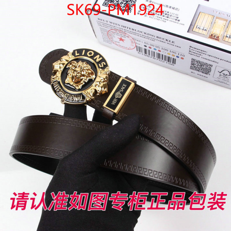 Belts-Versace high quality designer replica ID: PM1924 $: 69USD