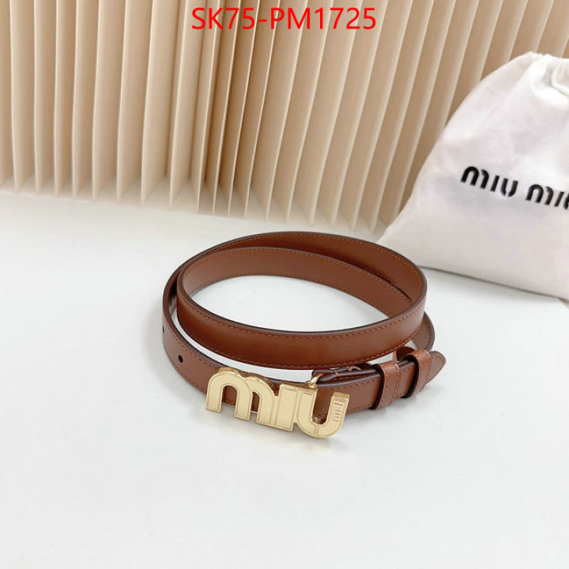 Belts-MIU MIU buy the best high quality replica ID: PM1725 $: 75USD