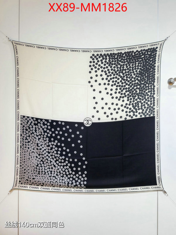 Scarf-Chanel luxury 7 star replica ID: MM1826 $: 89USD