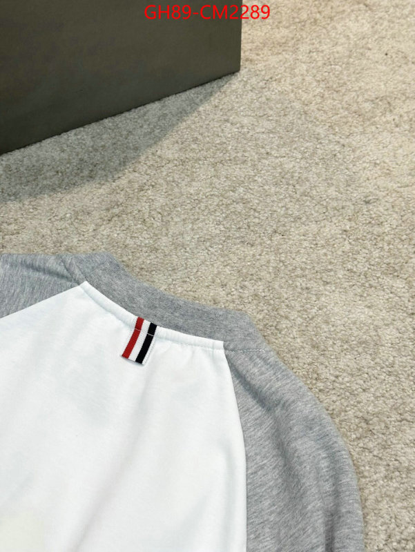 Clothing-Thom Browne 2024 perfect replica designer ID: CM2289 $: 89USD