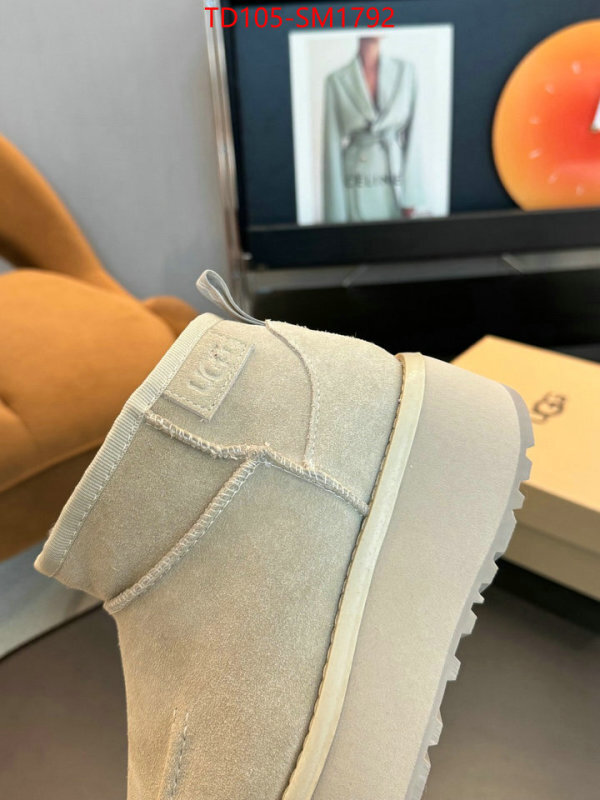 Women Shoes-UGG designer 1:1 replica ID: SM1792 $: 105USD