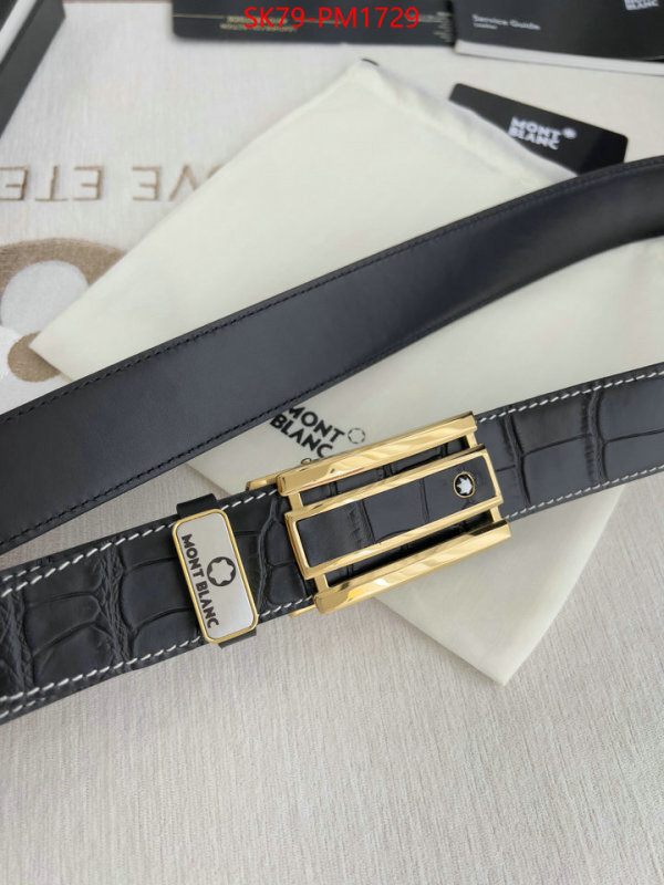 Belts-Montblanc high quality designer ID: PM1729 $: 79USD