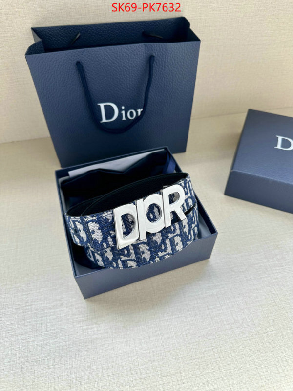Belts-Dior 2024 aaaaa replica customize ID: PK7632 $: 69USD