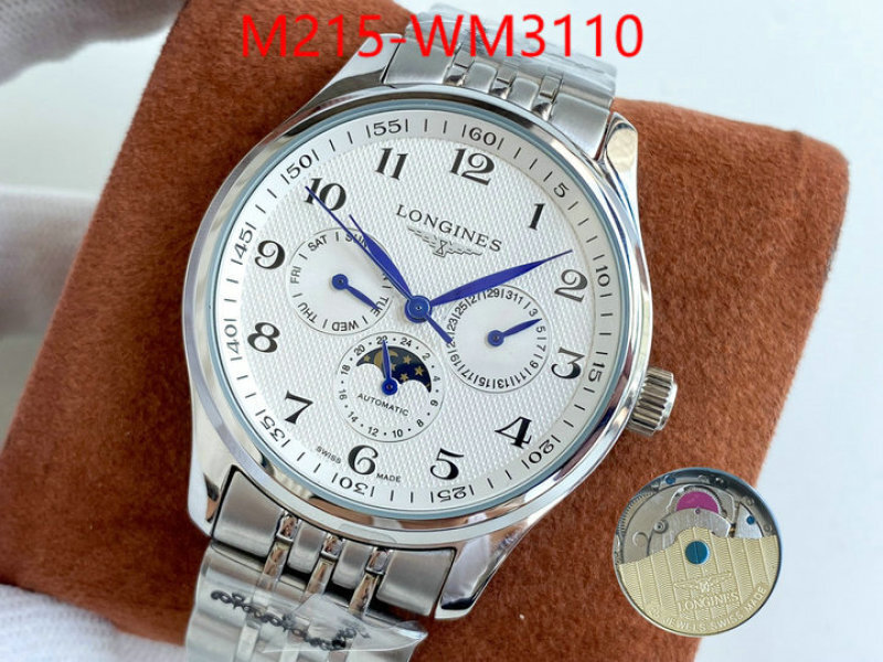 Watch(TOP)-Longines buy cheap ID: WM3110 $: 215USD-shoes yupoo Watch(TOP)-Longines buy cheap ID: WM3110 $: 215USD