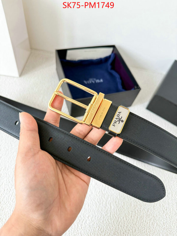 Belts-Prada replica 1:1 high quality ID: PM1749 $: 75USD