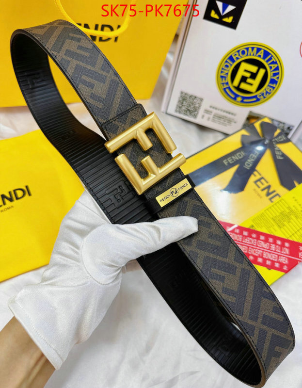 Belts-Fendi aaaaa quality replica ID: PK7675 $: 75USD