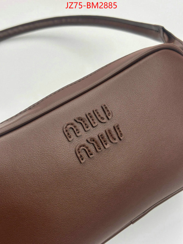 Miu Miu Bags(4A)-Handbag- replica every designer ID: BM2885 $: 75USD,