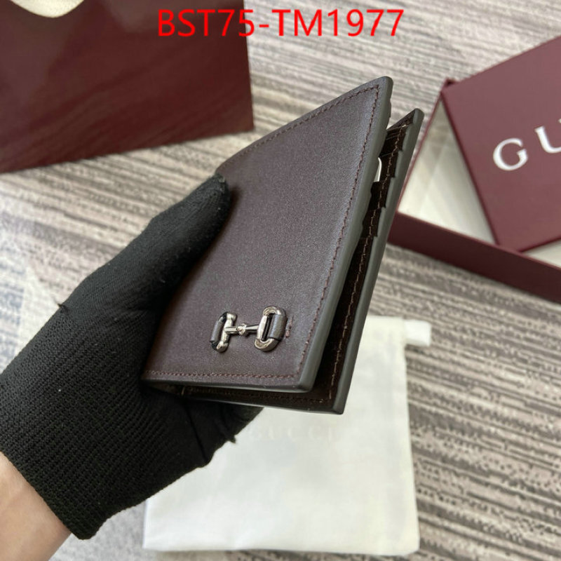 Gucci Bags(TOP)-Wallet- where can i buy ID: TM1977 $: 75USD,