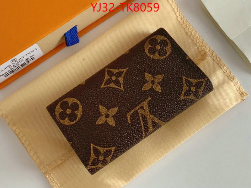 LV Bags(4A)-Wallet best website for replica ID: TK8059 $: 32USD,