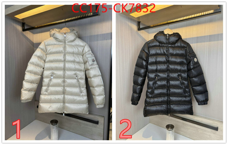 Down jacket Women-Moncler how to buy replica shop ID: CK7832 $: 175USD