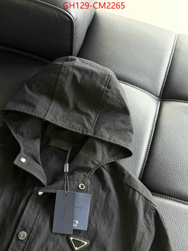 Clothing-Prada designer replica ID: CM2265 $: 129USD