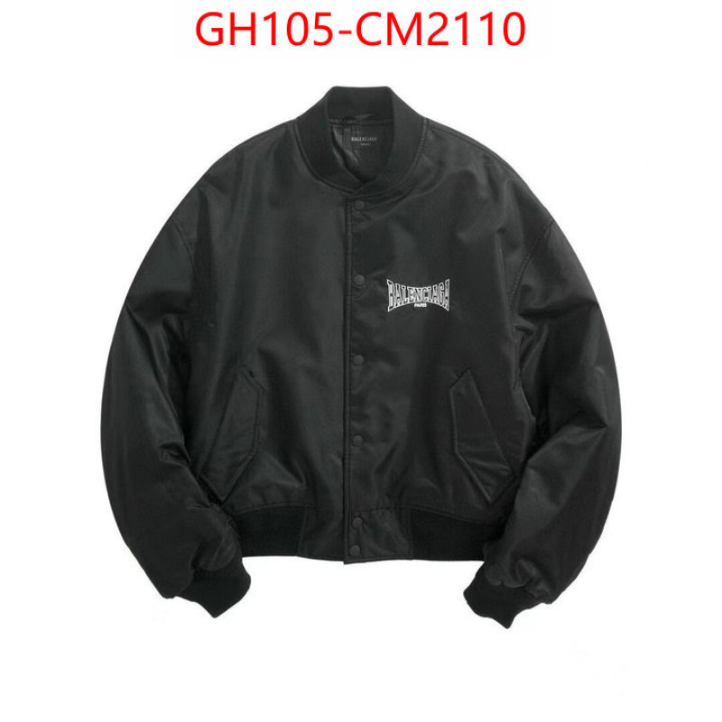 Clothing-Balenciaga 1:1 replica wholesale ID: CM2110 $: 105USD