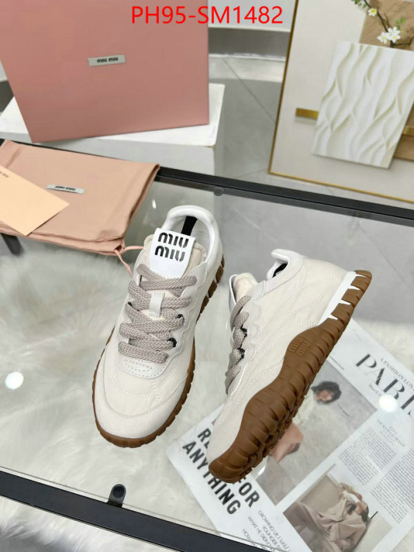 Women Shoes-Miu Miu top 1:1 replica ID: SM1482 $: 95USD