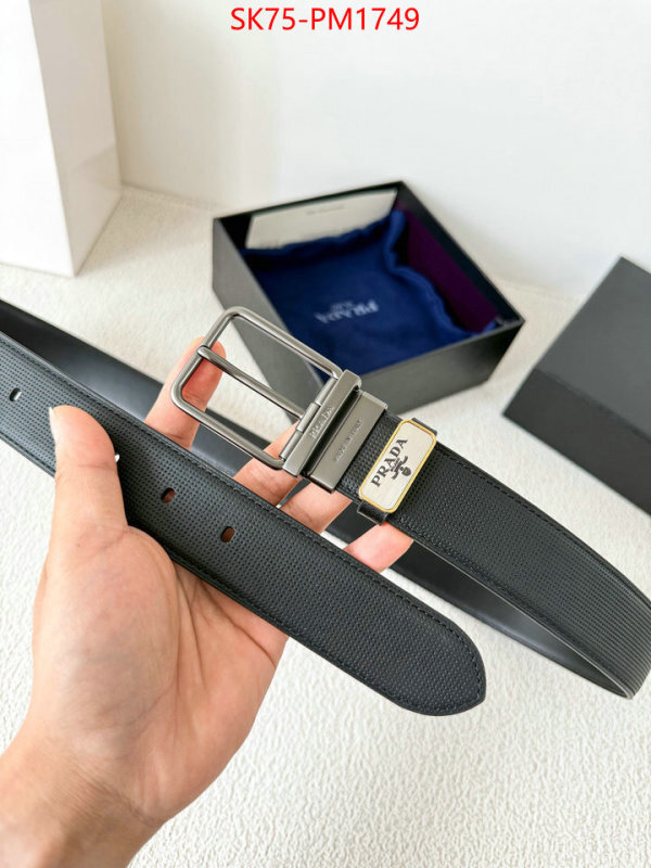 Belts-Prada replica 1:1 high quality ID: PM1749 $: 75USD